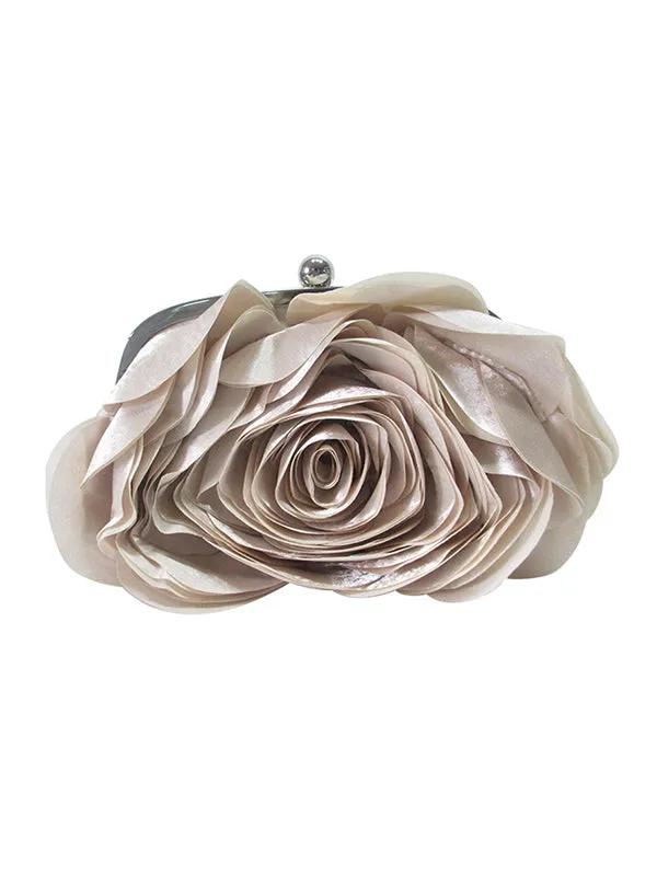 Three-Dimensional Flower Handbags