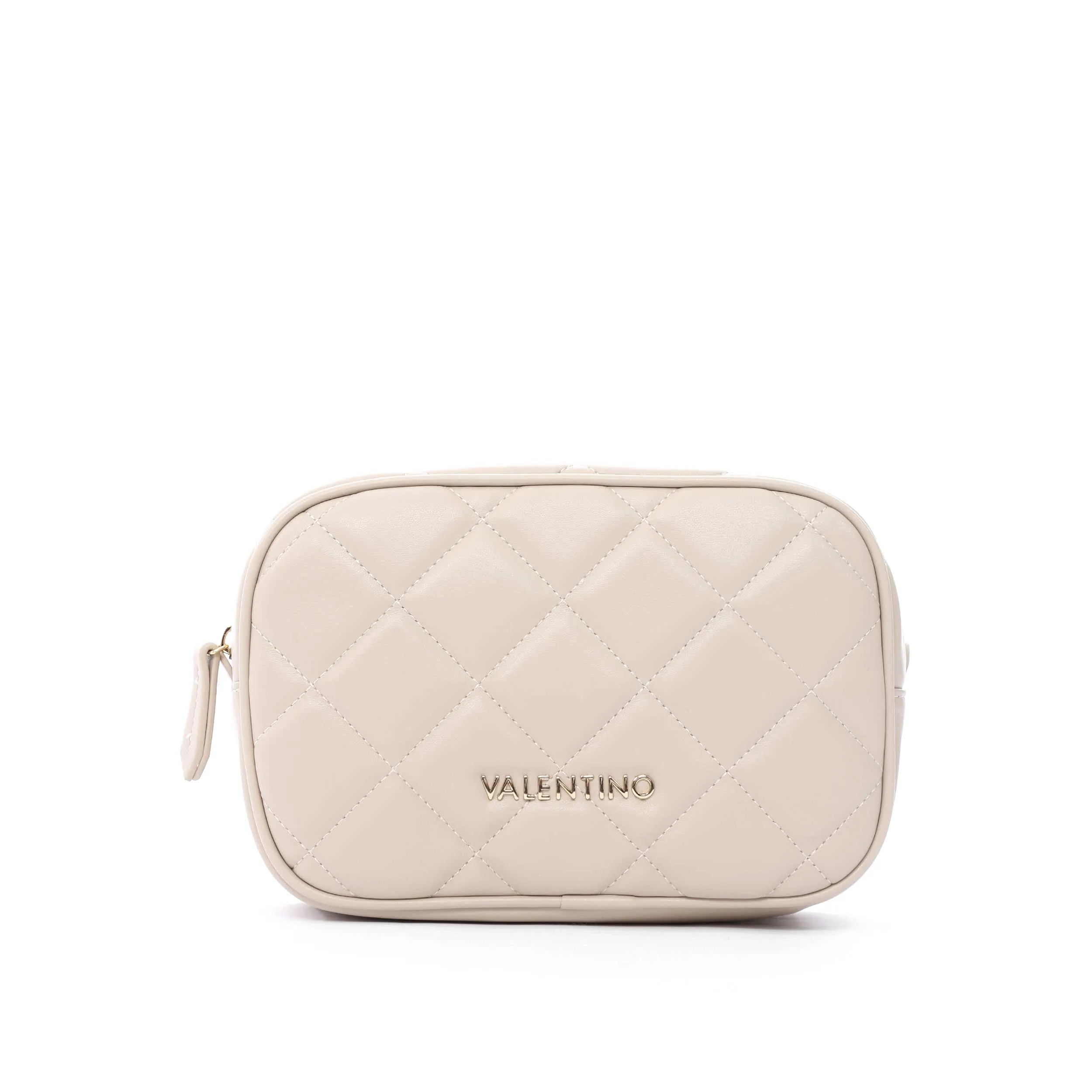 Valentino Bags Ocarina Cosmetic Case in Ecru