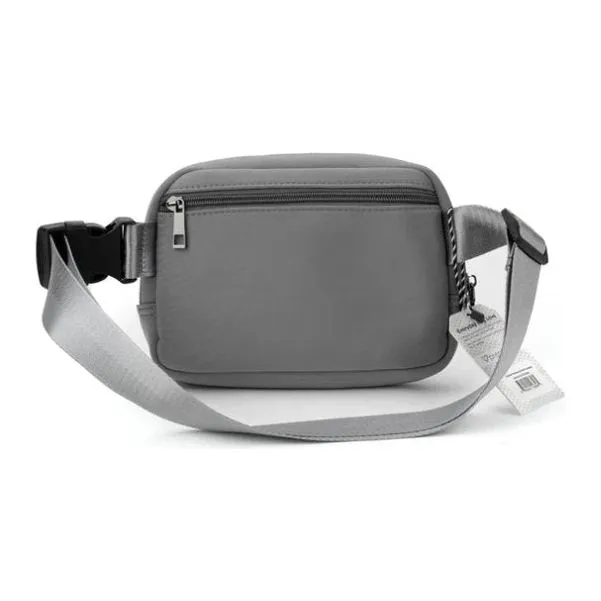 Vaughan Woven Belt/Crossbody Bag  - Charcoal