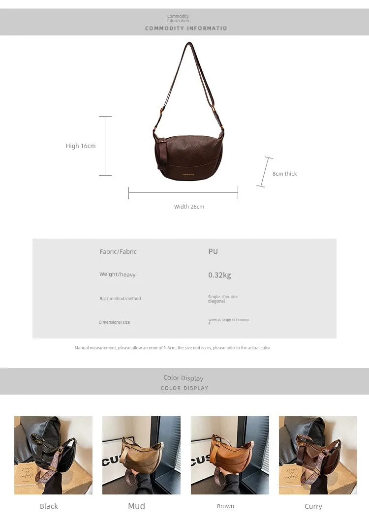 Women's Bag Special-Interest Design Large Capacity Summer Crossbody Bag